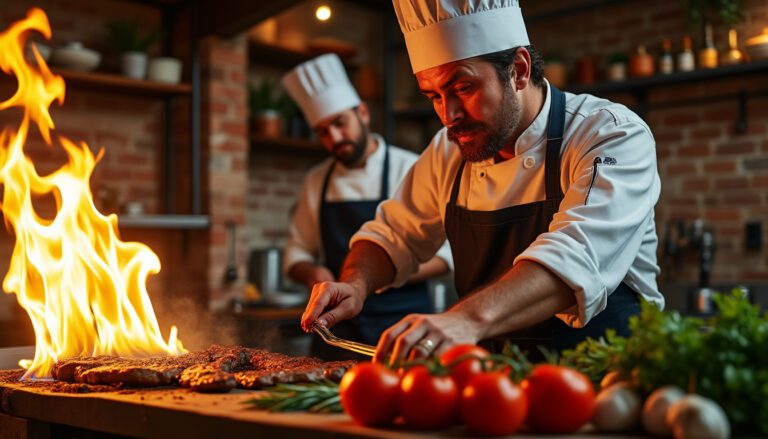 Un retour savoureux : deux restaurateurs de Narbonne ravivent l&rsquo;art ancien du flambadou