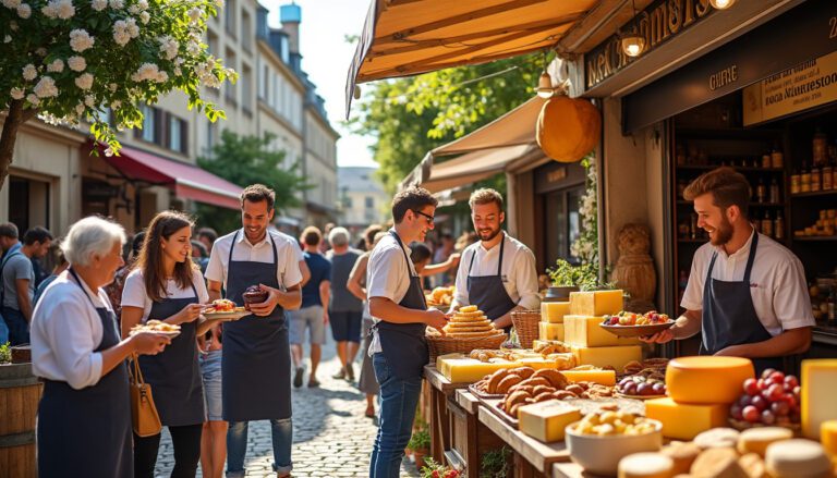 découvrez l'événement culinaire incontournable à caen ! 21 commerçants s'unissent pour célébrer la gastronomie avec des bouchées savoureuses dans la rue caponière. une expérience gourmande à ne pas manquer, où le goût et la convivialité se rencontrent. rejoignez-nous pour un moment délicieux et festif !