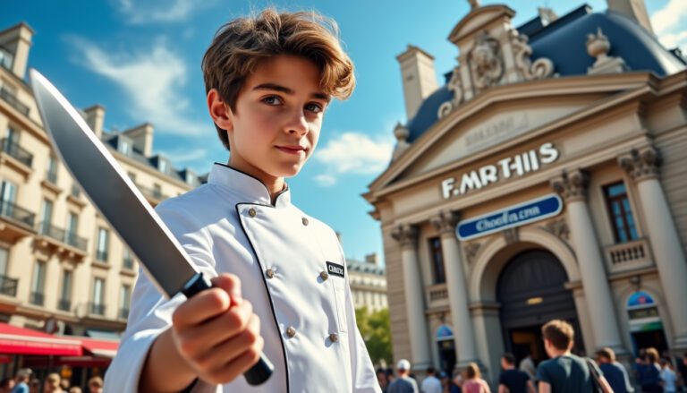 plongez dans l'histoire inspirante de charlie, 15 ans, qui, à l'école ferrandi de paris, décide de poursuivre son rêve culinaire tout en se distanciant de sa famille. découvrez comment il navigue entre passion, défis et découvertes gastronomiques dans la ville lumière.