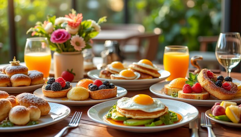 découvrez le brunch dominical de julien alvarez, une expérience culinaire raffinée alliant saveurs authentiques et convivialité. savourez des plats créatifs et gourmands dans une ambiance chaleureuse, idéale pour passer un moment inoubliable en famille ou entre amis.
