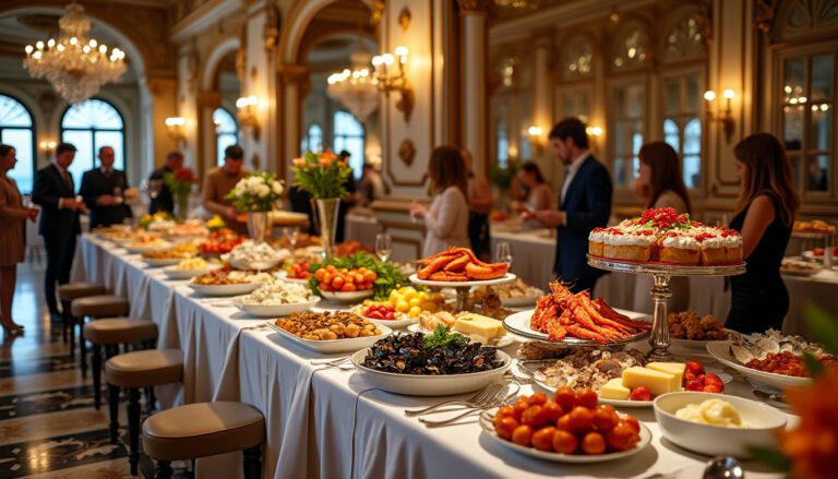découvrez les grands buffets de narbonne, une expérience gastronomique inédite où la qualité prime sur la quantité. dégustez une variété de plats raffinés dans un cadre exceptionnel, loin des buffets à volonté classiques. une aventure culinaire à ne pas manquer !