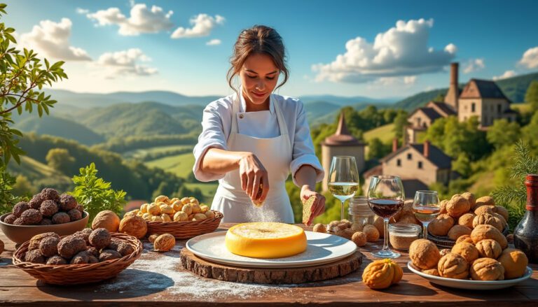 découvrez le dernier numéro qui met à l'honneur la gastronomie du périgord à travers les talents des toques du territoire et la chef renommée julie andrieu. plongez dans un voyage culinaire riche en saveurs et en traditions.