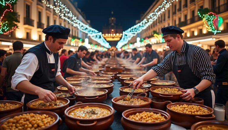 Toulouse tente de battre le record du monde en servant 3031 cassoulets en une nuit au Grand Rond