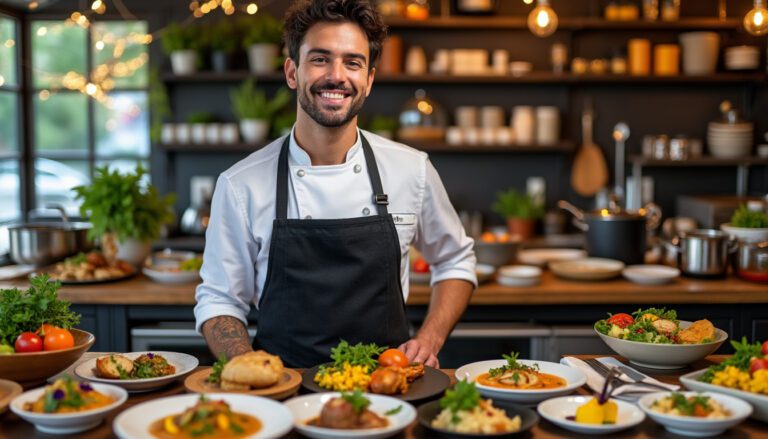 découvrez le parcours inspirant de romain barthe, chef local exceptionnel, qui illumine la scène gastronomique étoilée avec sa créativité et sa passion. plongez dans son univers culinaire et laissez-vous emporter par les saveurs de ses plats uniques.