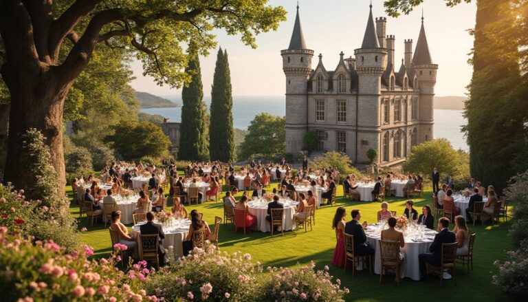 rejoignez-nous pour une garden-party gastronomique exceptionnelle dans un château des côtes-d’armor. découvrez des mets raffinés, une ambiance conviviale et des paysages à couper le souffle dans ce cadre enchanteur. ne manquez pas cette expérience unique alliant gastronomie et nature.