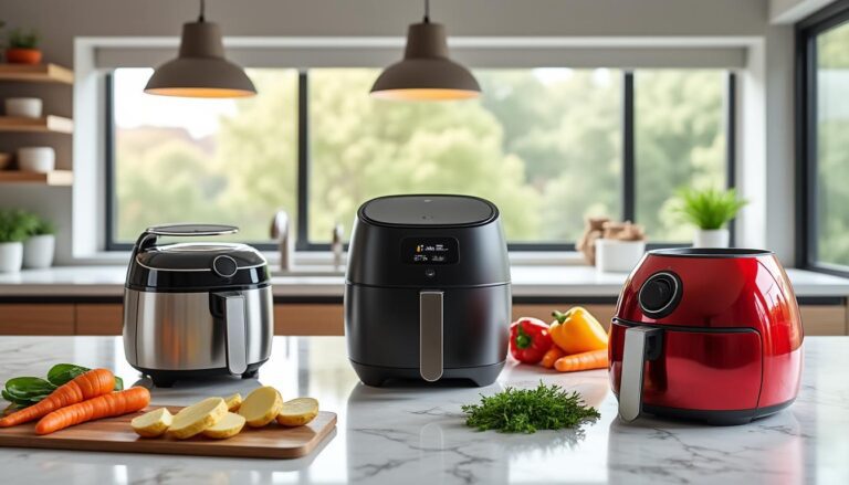 découvrez notre comparatif 2025 des meilleures friteuses sans huile ! obtenez des conseils pratiques, des astuces incontournables et une sélection des modèles les plus performants pour savourer des plats croustillants et sains. faites le choix parfait pour votre cuisine.